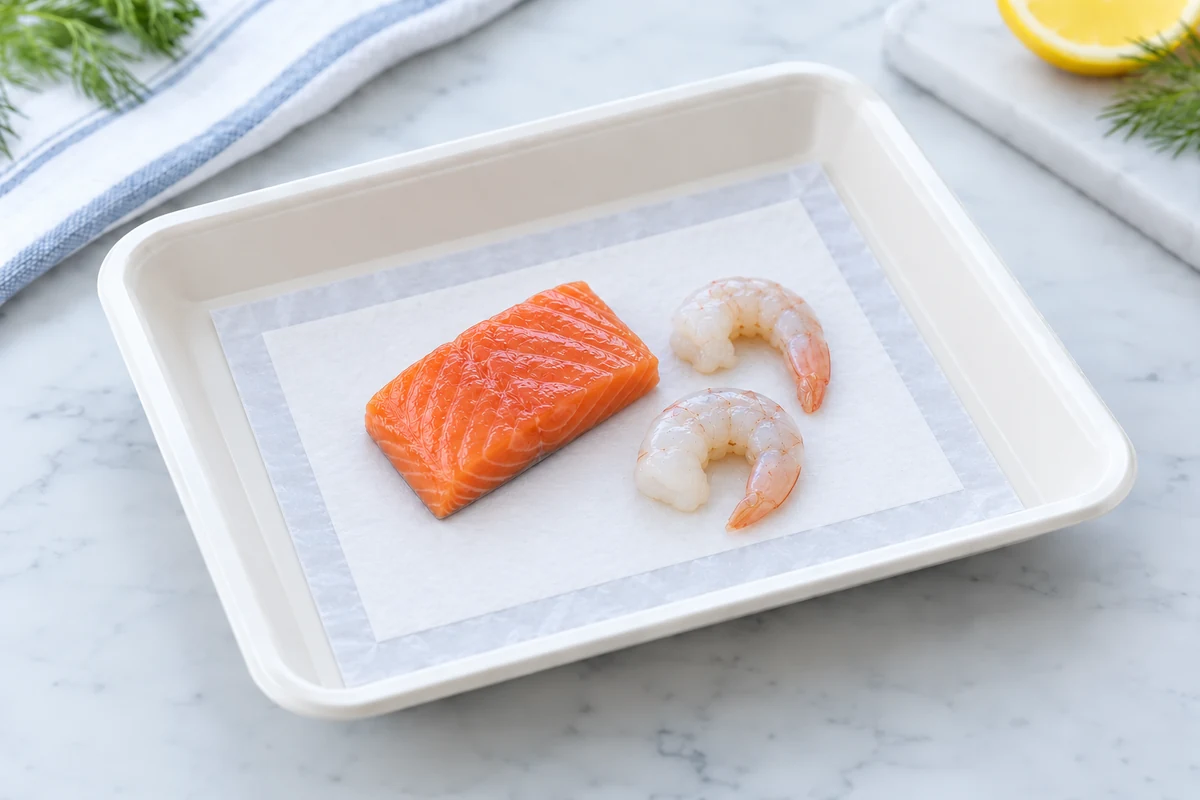 Fisch und Meeresfrüchte